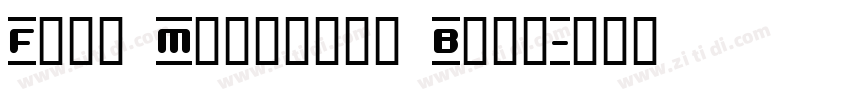 Free Monogram Beta字体转换